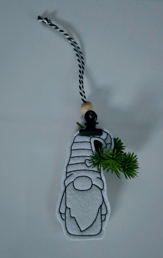 Filzanhänger mit oder ohne Weihnachtskugel