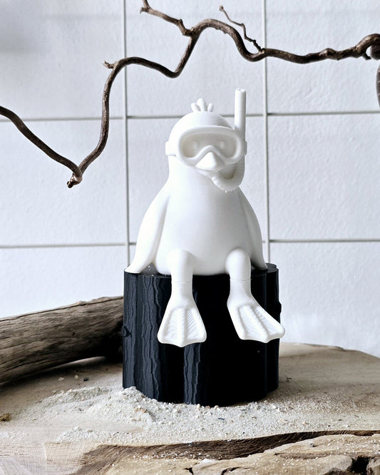 Sitzende Möwe